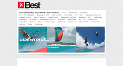 Desktop Screenshot of best-kite.de